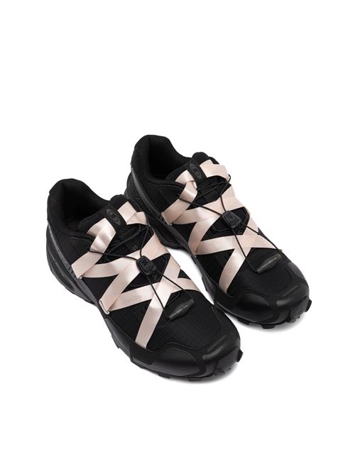 Black Speedcross Ribbon x Sandy Liang sneaker SALOMON X SANDY LIANG | L47619500SPEEDCROSSRIBBONBLACKBLACKCLOUDPINK